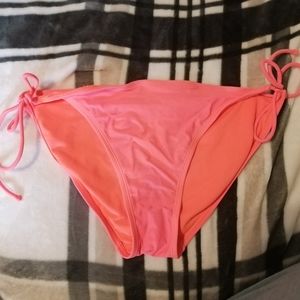 Orange/coral Bikini bottoms